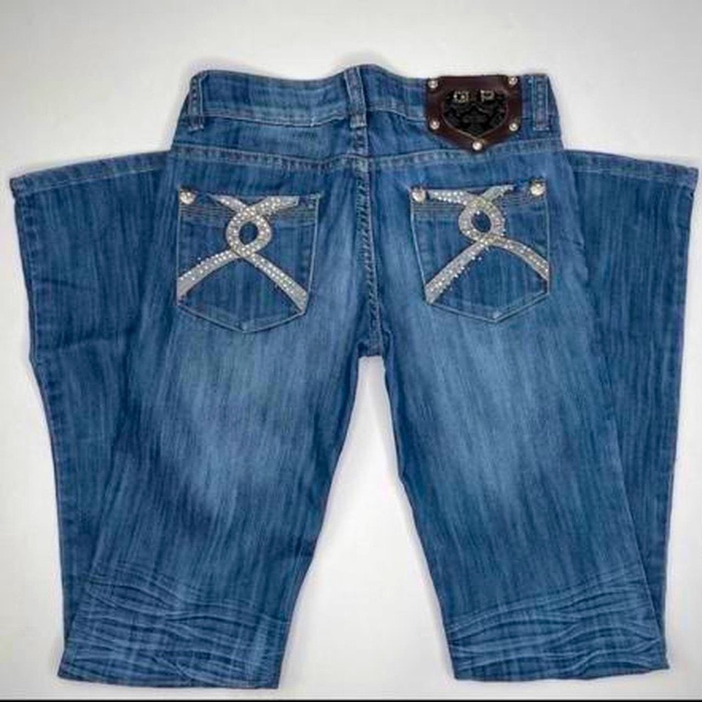 VINTAGE JIN FEI LOW-RISE JEANS Y2k